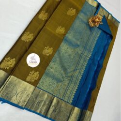 Pure kanchipuram fancy Silk sarees