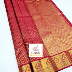kanchipuram pure wedding silk saree