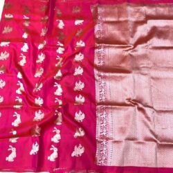 pure kanchipuram  light weight pattu saree