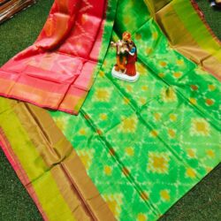 Uppada semi silk Sarees with Pochampalli border