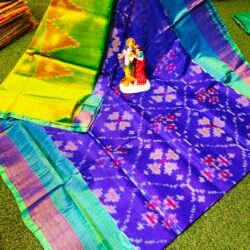 Uppada semi silk Sarees with Pochampalli border