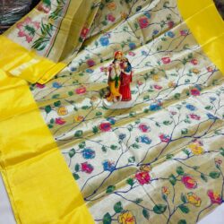 Uppada tissu cotton,Digital printed sarees