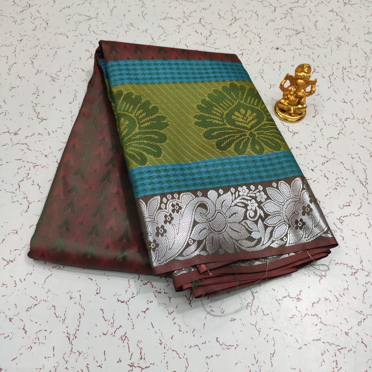 Emboss Sarees With blouse- new collection