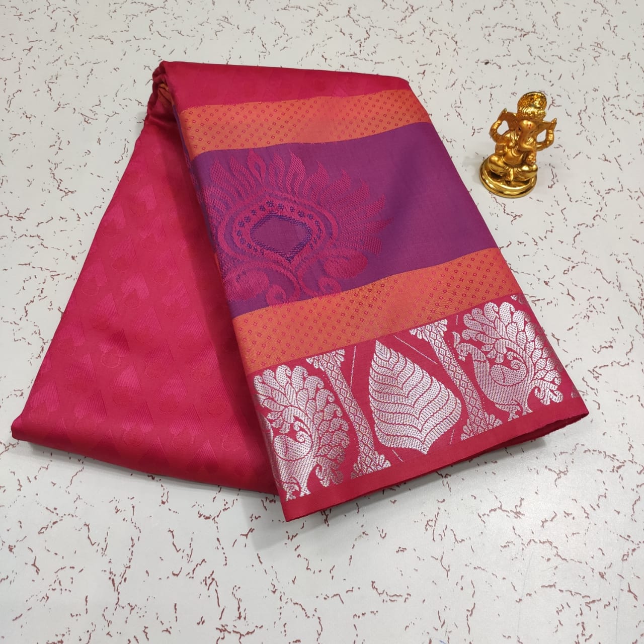Emboss Sarees With blouse- new collection